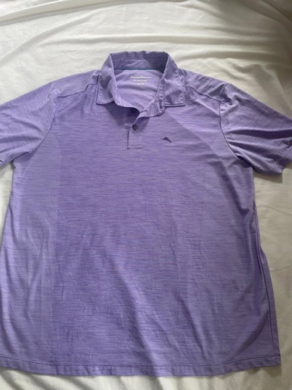 Tommy Bahama Men’s Island Zone Performance Polo Shirt, Purple, Size XL